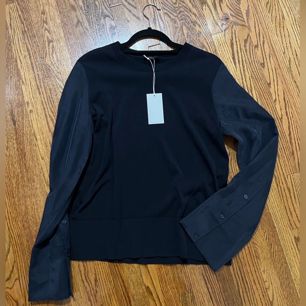 COS size small two toned sweater